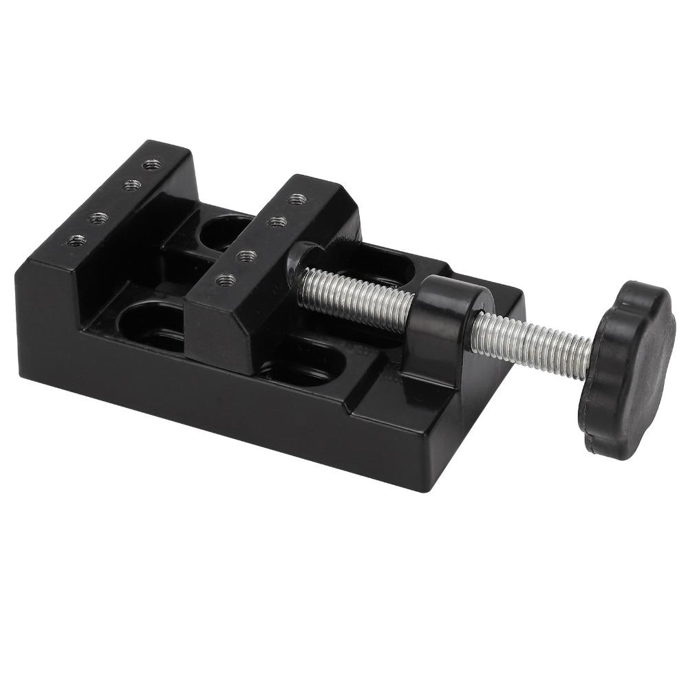 Adjustable Mini Flat Clamp 0-2.2 Inch Clamping Range Table Bench Vice Craft Carving Tool