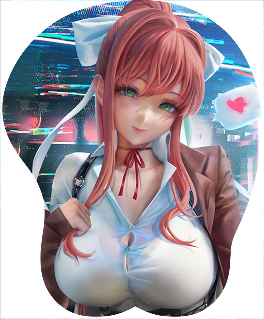 Аниме сексуальный коврик для мыши ilicone 3D коврик для мыши с грудью силиконовый коврик для запястья аниме коврик для мыши нагрудная мышь ручной ПК офисный комикс коврики для мыши