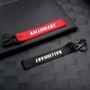 Car Badges Keychain Strap Key Chain Rings Keyring Lanyard Accessories For Mitsubishi Lancer Outlander 3 Asx L200 Pajero Eclipse