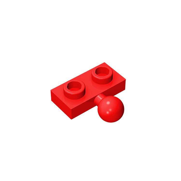 20 шт. Детали MOC 14417 Пластина модифицированная 1x2 с буксировочным шаром сбоку Совместимые кубики DIY Строительные блоки Частица Детская игрушка Подарок