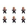 Патриотический Дональд Трамп 2024 Рождественский Орнамент Акриловый Мультяшный Трамп Подвеска (В)
