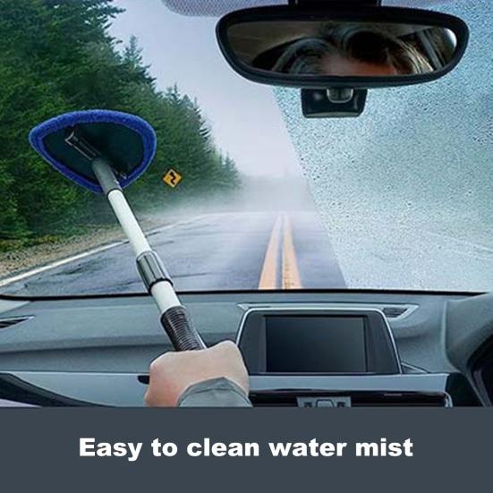 Средство для мытья окон автомобиля, инструмент для мытья лобового стекла с длинной ручкой, не царапающий, универсальный