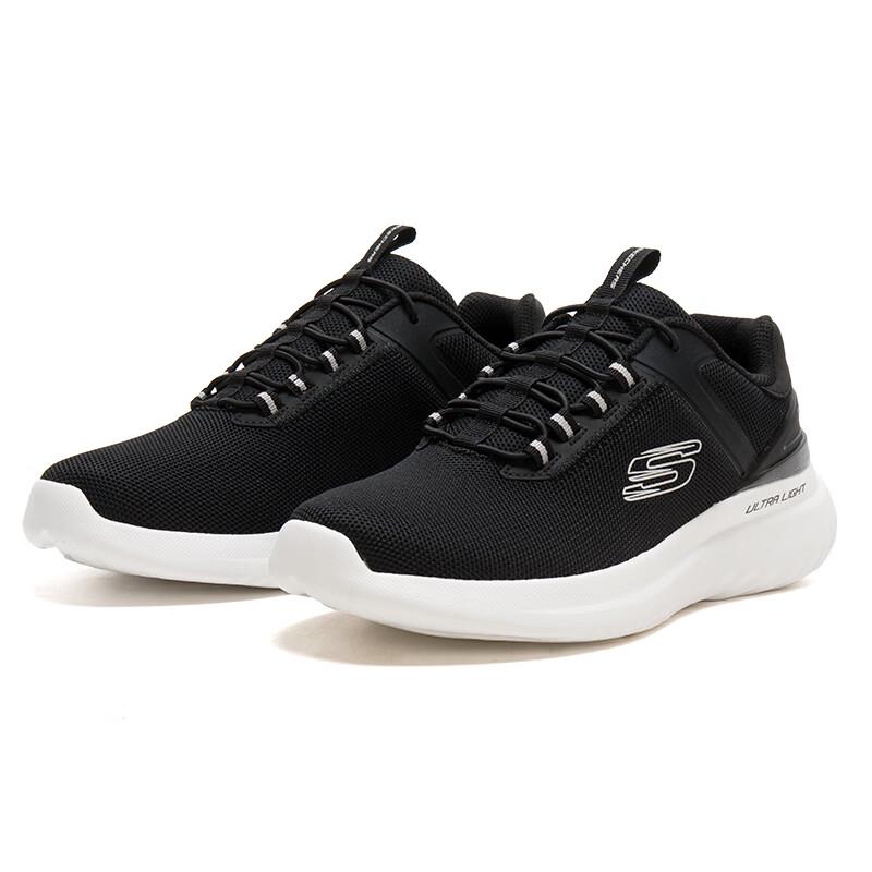 Skechers Мужская дышащая обувь для бега и повседневной носки с амортизацией
