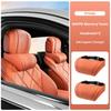 For Xpeng Luxury Nappa Leather Latex Car Headrest Pillow Fit P7 P7+ X9 M03 L03 GX P5 G3i G6 G9 Breathable Car Lumbar Support
