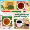 8 Pcs DIY Diamond Painting Coasters Kits DIY Coaster Diamond Art Kits for Beginners Adults Art Craft Supplies