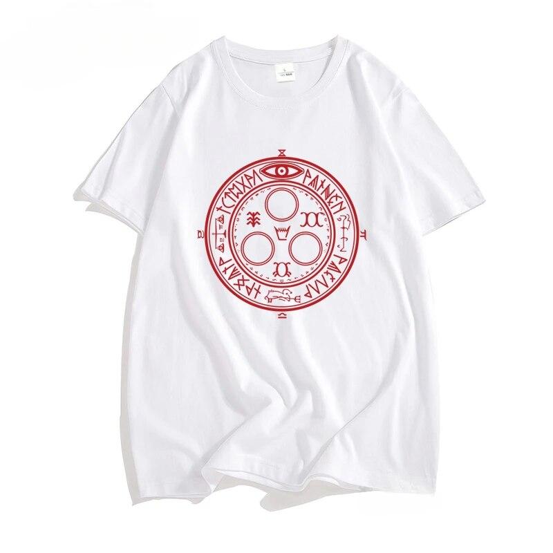 Silent Hill Graphic T-shirt Unisex Halo Sun Loose Casual Punk Movie Cotton T-shirt Printed Short Sleeve Top Unisex Clothing