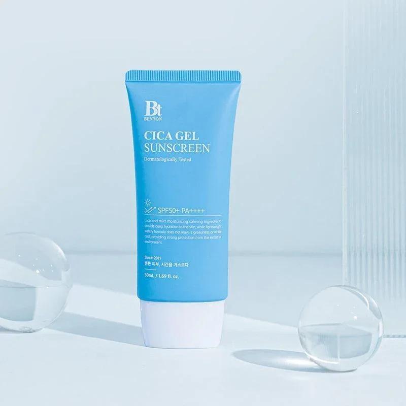 [BENTON] Cica Gel Sunscreen SPF 50+ PA++++ 50ml