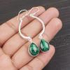 Malachite Earrings, 925 Sterling Silver Earrings Jewelry. Gift For Women Handmade Earrings Gemstone Jewelry