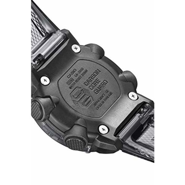 Casio Аналоговые цифровые мужские часы G-SHOCK GA-2000SKE-8AJF Skeleton Series ограниченной серии