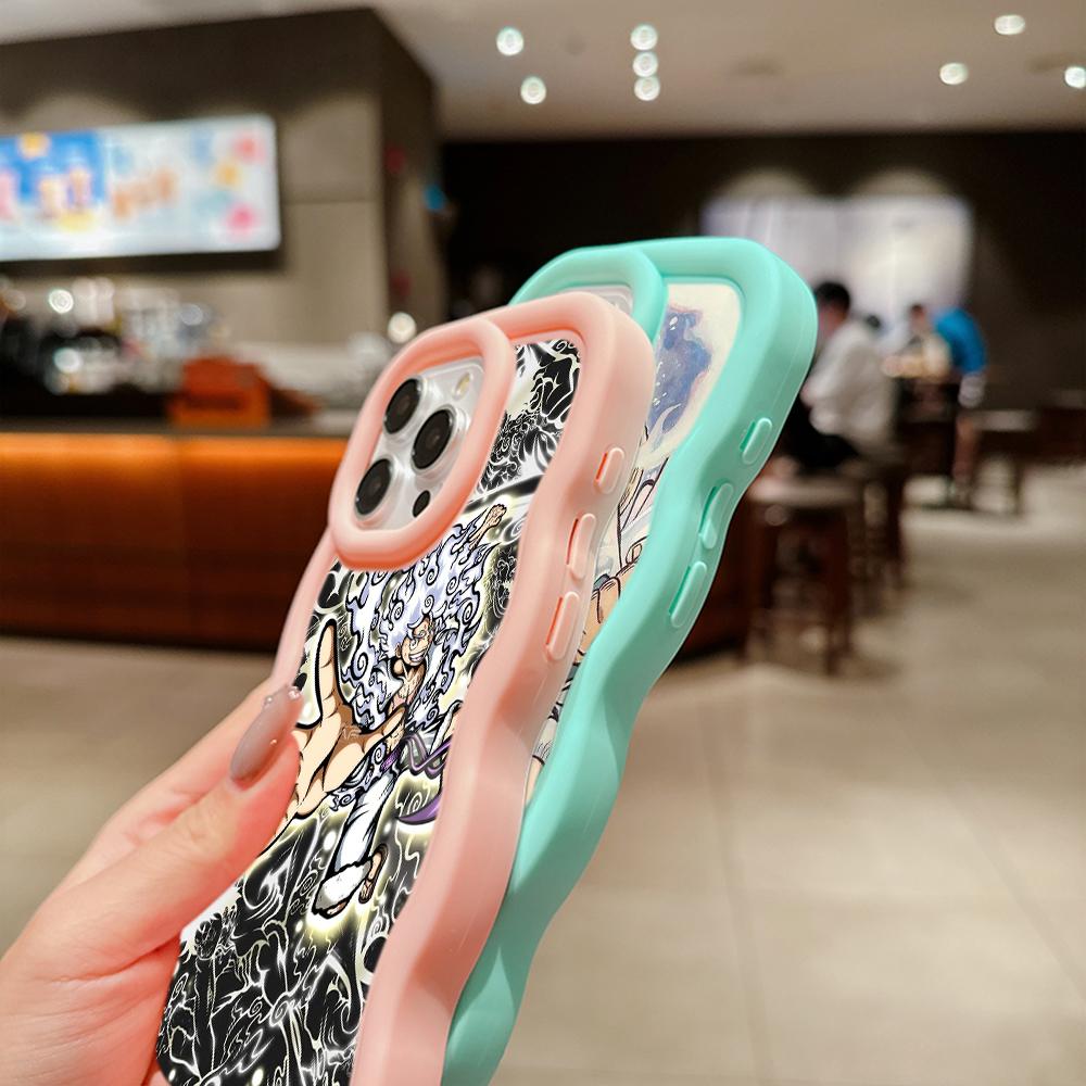 Ae92 One Piece Luffy Gear 5 Защитные чехлы для телефонов для iPhone 14 13 Pro Max 11 12 15 Plus XR Infinix Hot 40i Smart8 Tecno Big Wave Задняя крышка из ТПУ
