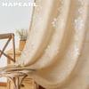 1 шт. NAPEARL 10% затемнение модный классический тюль универсальный жаккардовый прозрачный занавес для кухни гостиной спальни балкона окна домашнего декора