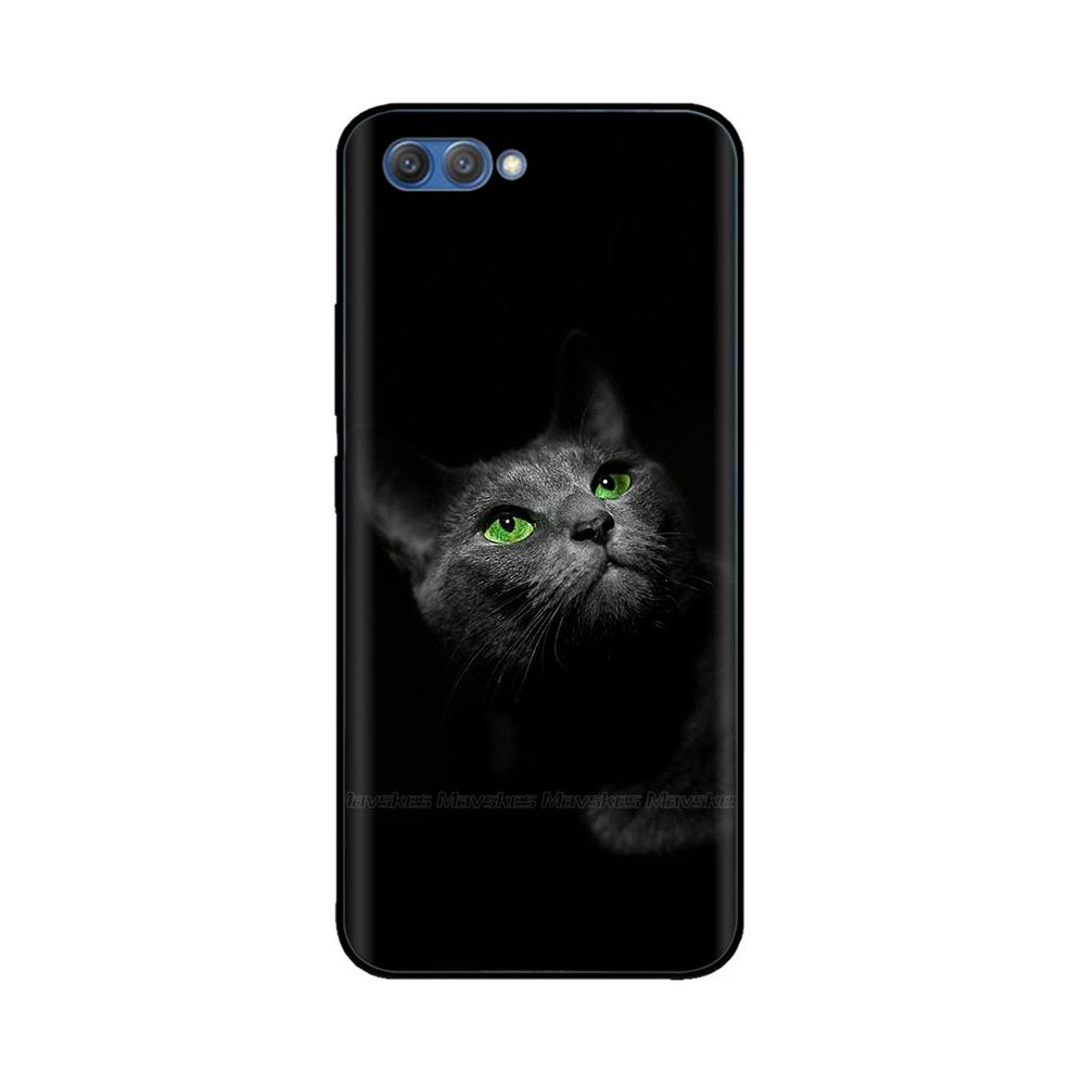For Capa Huawei Honor 10 Case Cover Soft Silicone Phone Back Phone Case for Huawei Honor V10 VIEW 10 Bumper Protective Cases