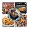 Силиконовые вкладыши для аэрофритюрницы Ninja Air Fryer Dual, многоразовые, для аксессуаров Ninja Air Fryer, Черный