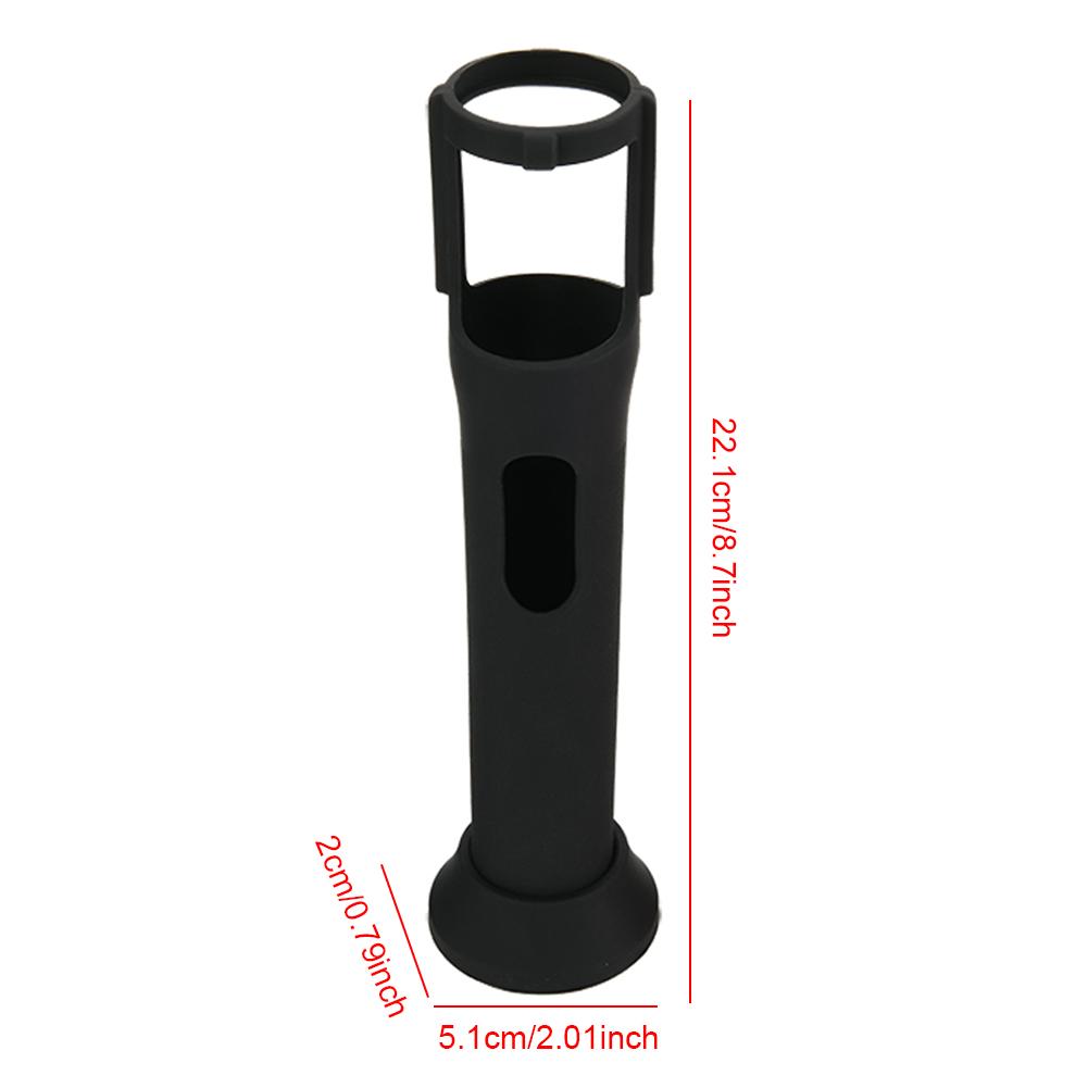 Silicone Protective Case for jbl PartyBox Wireless Microphone Case Anti-Rolling Mic Sleeves Microphone Stand Non-slip Cover