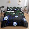 Soccer Duvet Cover Twin Football Kids Bedding Set Soft 3D Quilt Cover Boys Teens Football Lovers King Polyester Comforter Cover