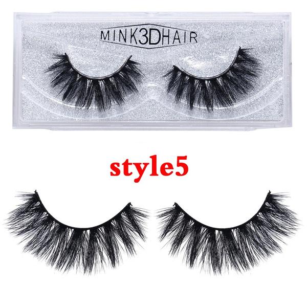 8/20 пар 15-20 мм натуральные 3D накладные ресницы набор для макияжа норковые ресницы наращивание норковые ресницы