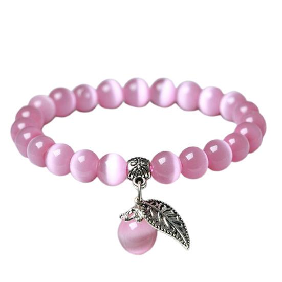 Кулон с имитацией опала, гладкая эластичная лента в виде бабочки, стандартная посадка, подарок на день рождения для женщин, изысканный легкий вес