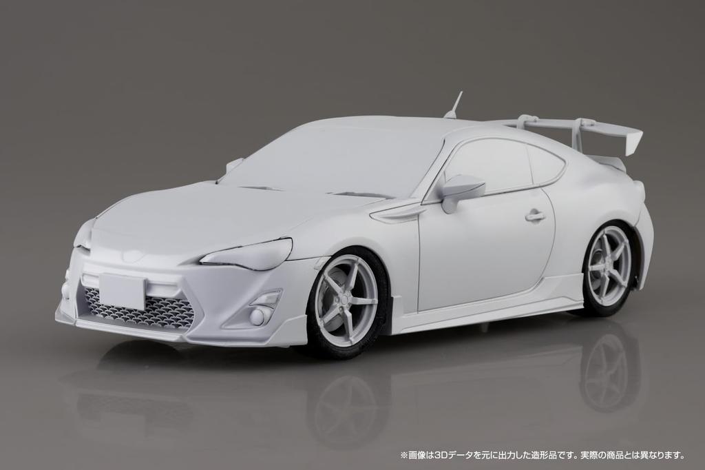 Aoshima Bunka Kyozai MF Ghost Кацугири Нацуму ZN6 TOYOTA86 Том 14 Спецификация для двухполосного движения по побережью Масштабная пластиковая модель ООО. (АОСИМА) №4