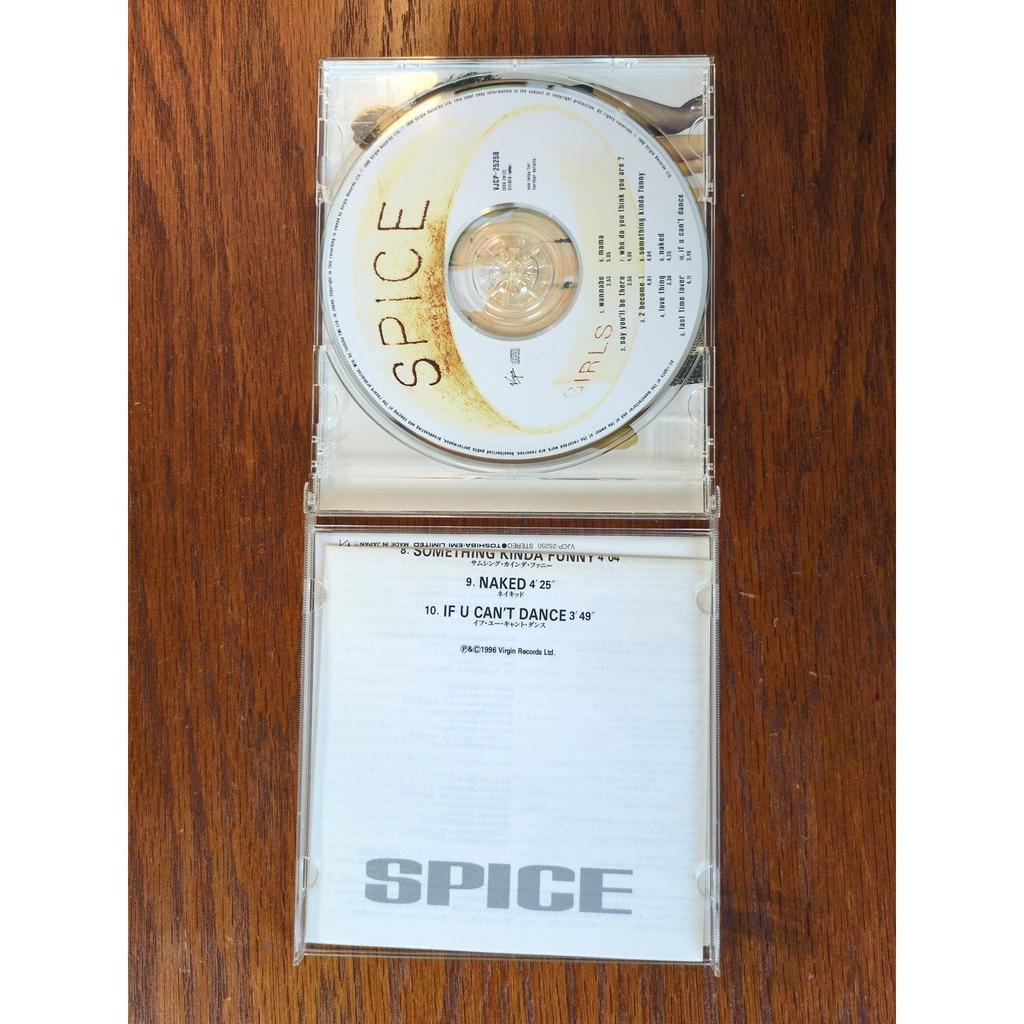 Used Spice Girls Spice CD VJCP-25250 Debut Album Featuring Wannabe Classic Pop