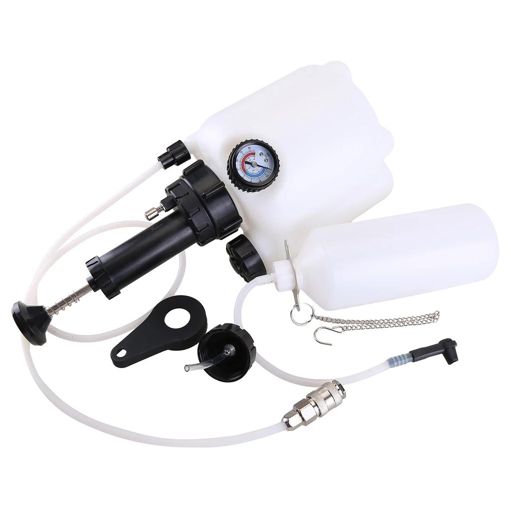 Manual Car Brake Fluid Replacement Bottle Clutch Oil Pump Brake Fluid Pressure Relief 3L Tools Plastic