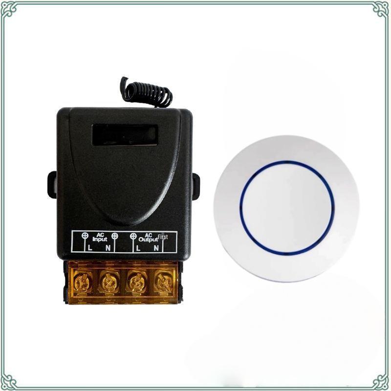 Беспроводной пульт дистанционного управления 220 В 30 А для водяного насоса, двигателя, кухонной вытяжки, вытяжного вентилятора и распылителя.