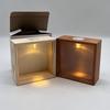 Decorative Display Case with Led Light Transparent Wood DIY Nightlight  Birthday Gift