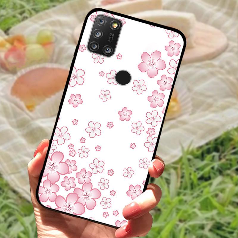 For Alcatel 3X 2020 Case Marble Silicon Back Cover Phone Case For Alcatel 5X 5061 / 3X 2020 4 Cameras Cases Soft bumper Funda