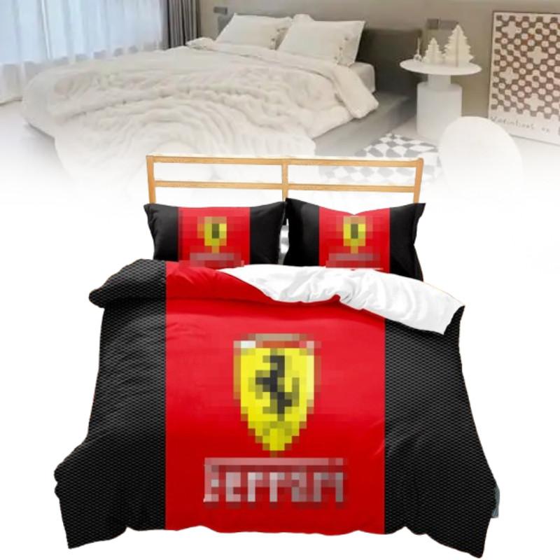 Pattern Digital Print Duvet Cover Pillowcase Set Bedroom Gift Bedding