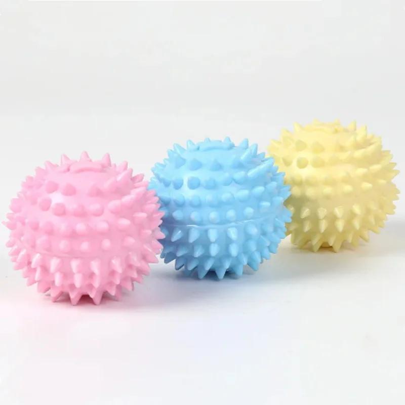 Pet Solid устойчивый к укусам жевательный неразрушимый прыгающий мячик для собак резиновая дрессировка интерактивная игра игрушка для прорезывания зубов