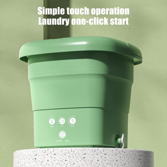 Трудосберегающая портативная многофункциональная стиральная машина с двигателем, сильная стирка