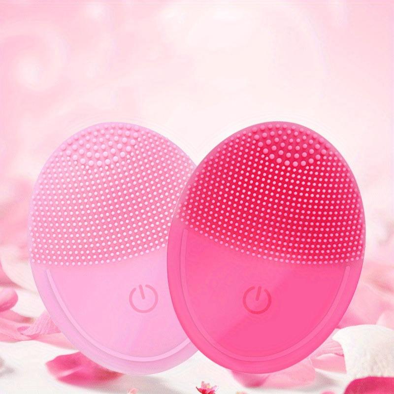 Electric Silicone Facial Cleaner Three Speed Adjustable Skin Friendly Silicone Facial Brush Super Waterproof and Rechargeable Facial Cleaner