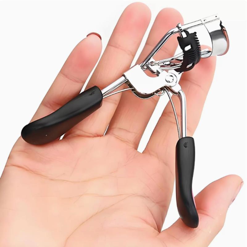 Makeup Eyelash Curler For Women Long-Lasting Eyelashes Curling Eyelash Aid Lash Brush Eye Makeup Tool