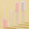 1/2Pcs Frosted Empty Portable 7Ml Thick Wand Lip Gloss Tube Plastic Lip Glaze Tubes Square Cosmetic Packing Container