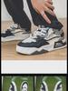 Новые осенние мужские белые кроссовки 2024 года — размер 47-48, толстая подошва, повседневные, молодежные спортивные
