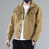 2025 Men's Casual Loose Denim Jacket - Trendy Korean Style for Spring and Autumn