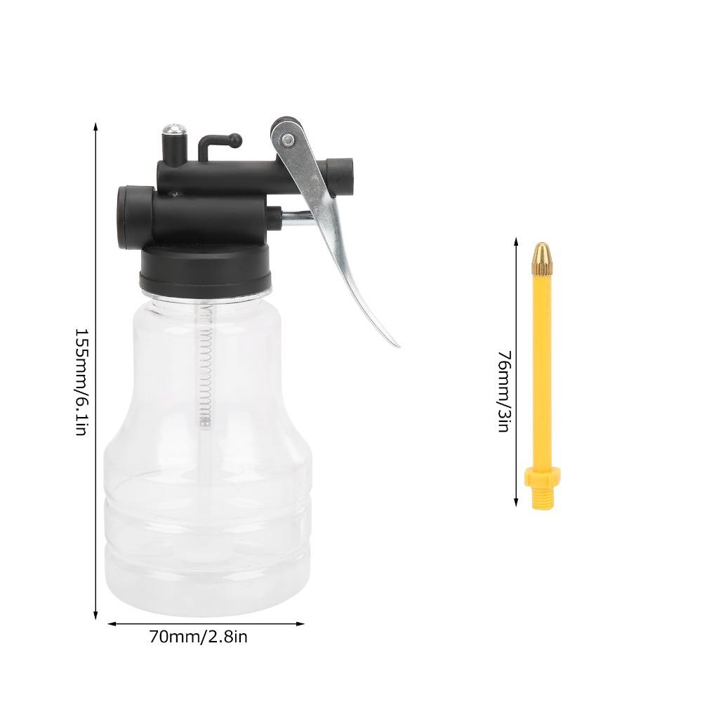 250ml Capacity High Pressure Oiler Short Tube Lubrication Oil Bottle Auto Maintenance