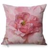White Flowers Oil Painting Art Anemone Peony Magnolia Blossom Design Spring Garden Decorative Pillows Cover Sofa Cushion Cover