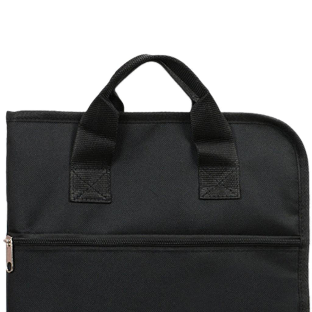 Drum Sticks Bag, Portable Stick Storage Hanging Bag with Handle for Percussion