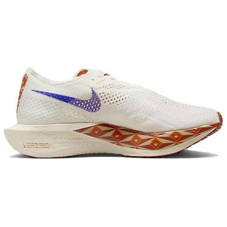 Nike ZoomX VaporFly Next% 3 Blue Ribbon Спортивные мужские кроссовки Кремовый парус Hyper-Royal FQ7676-100