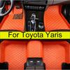 Автомобильные коврики для Toyota Yaris Cross XP210 5 мест Водонепроницаемые Противоскользящие Роскошные кожаные коврики Аксессуары для автомобиля