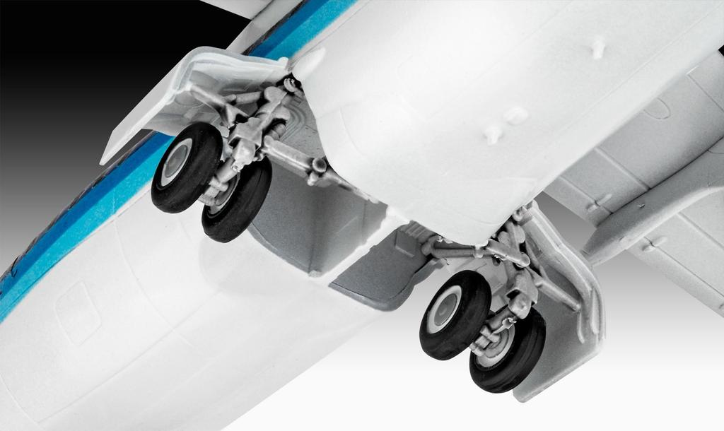 Немецкий уровень Bae 146 AirUK Пластиковая модель 03791 1/144 (RJ85) - (Самолет)