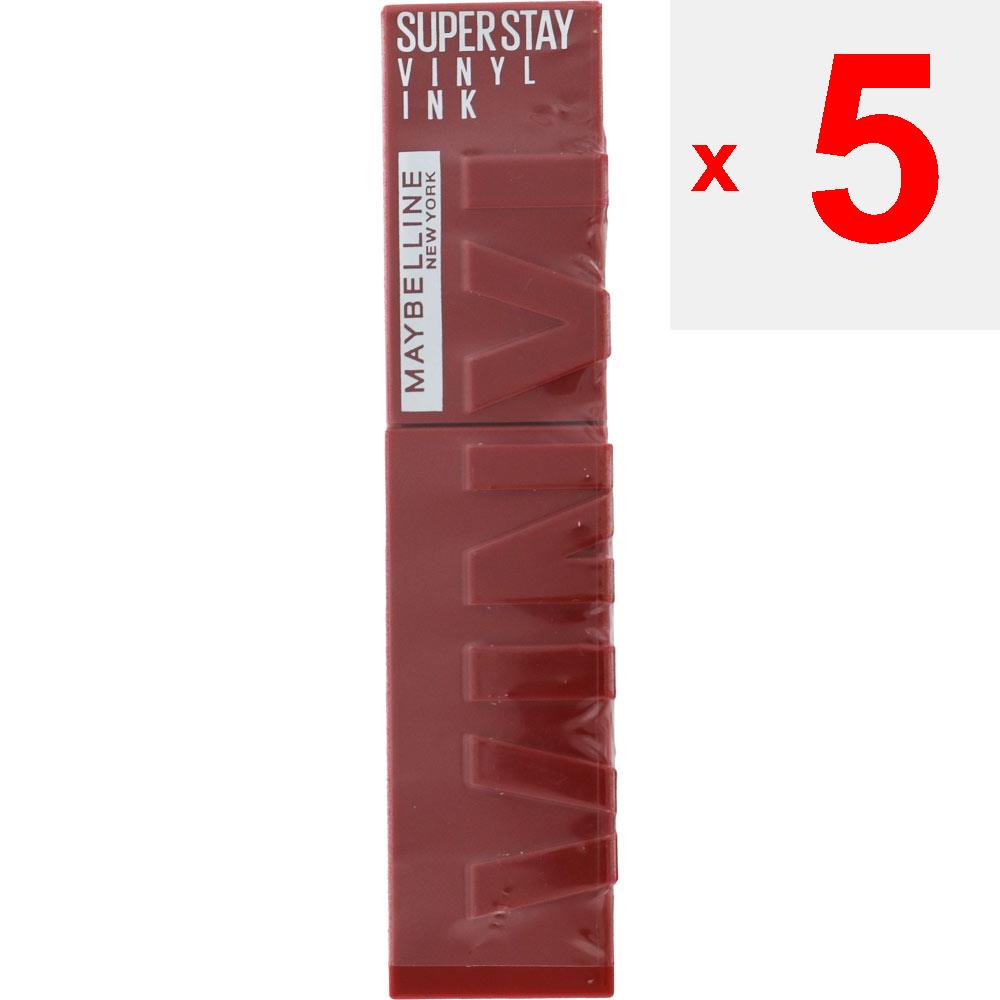 Maybelline SP Stay Vinyl Ink 130 Mouth Makeup Shake the Container. 2. Apply To Lips with the Applicator. 3. Mouth Makeup