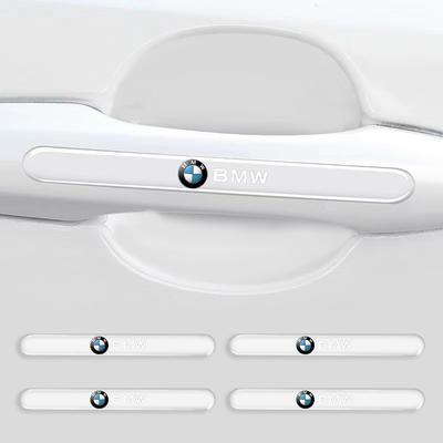 4 шт. Защитная наклейка на ручку двери автомобиля Автостайлинг Для M E34 E36 E60 E90 E46 E39 E70 F10 F20 F30 X5 X6 X1 M3 M5 M6 E71 F01