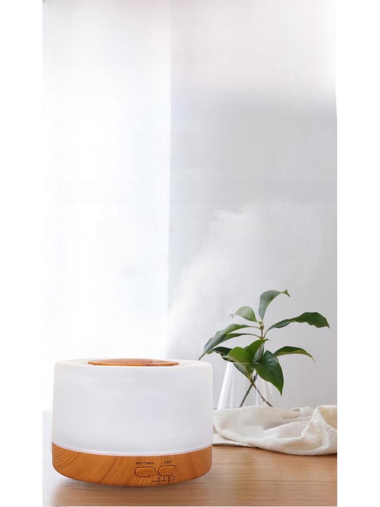Ультразвуковой ароматерапевтический увлажнитель воздуха MUJI Wood Grain объемом 700 мл и настольный очиститель воздуха