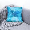 Unique Cracked Ice Pattern Style Cushion Cover Premium Comfort Reversible Pillow Cove  in One Design for Any Room  Car Interior