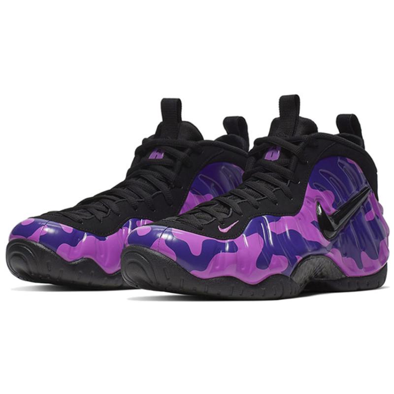 Nike Кроссовки Air Foamposite Pro 'Purple Camo' Повседневная обувь 624041-012