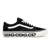 Кроссовки унисекс Comme des Garçons x OG Old Skool LX Sidewall Черный Белый VN0A4P3X60E