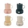 Beverage Warmer Cooler Coffee Mug Heating Cooling Drink Cup Pad Dormitory Camping Equipment 100?240V