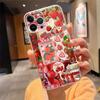 Kawaii Strawberry Phone Case For Iphone 15 14 Pro Max 13 12 11 Pro Max XSMax XR 12 13 Mini 14 Plus
