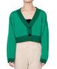 WEGO Compact Mini Size Crazy 2 Women's V-Neck Short, Cardigan, XS,